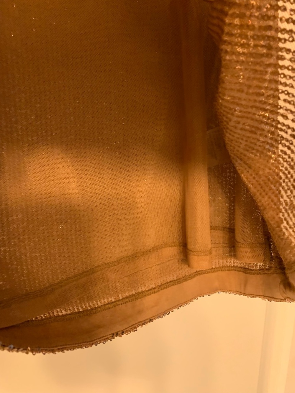 Isaac Mizrahi Gold Sequin Tank Top NWOT🌴 - Picture 7 of 9